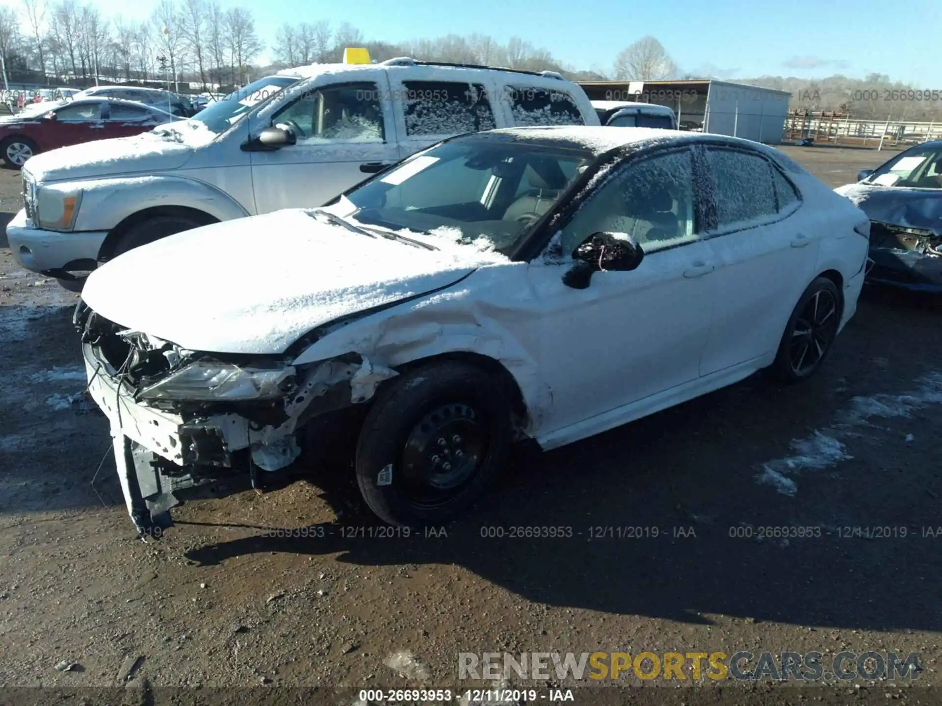 2 Photograph of a damaged car 4T1B61HK2KU265061 TOYOTA CAMRY 2019