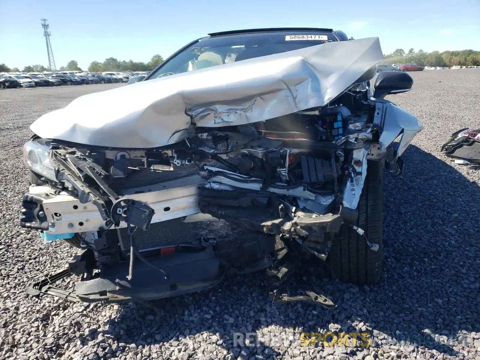 9 Photograph of a damaged car 4T1B61HK2KU282426 TOYOTA CAMRY 2019