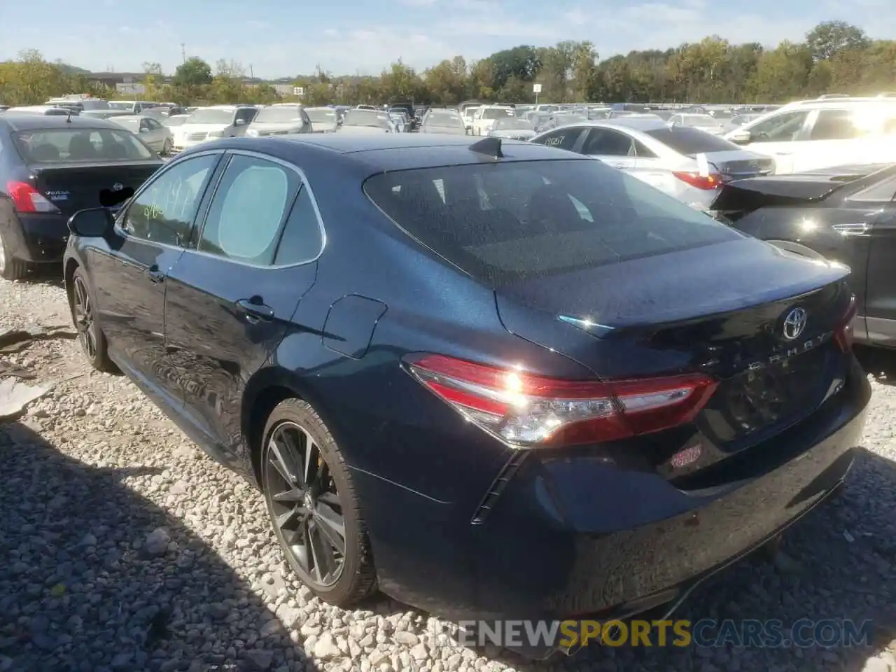 3 Photograph of a damaged car 4T1B61HK2KU282605 TOYOTA CAMRY 2019