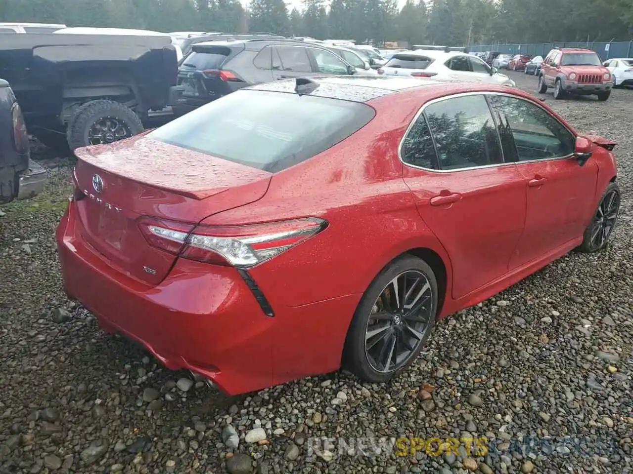 3 Photograph of a damaged car 4T1B61HK2KU293507 TOYOTA CAMRY 2019