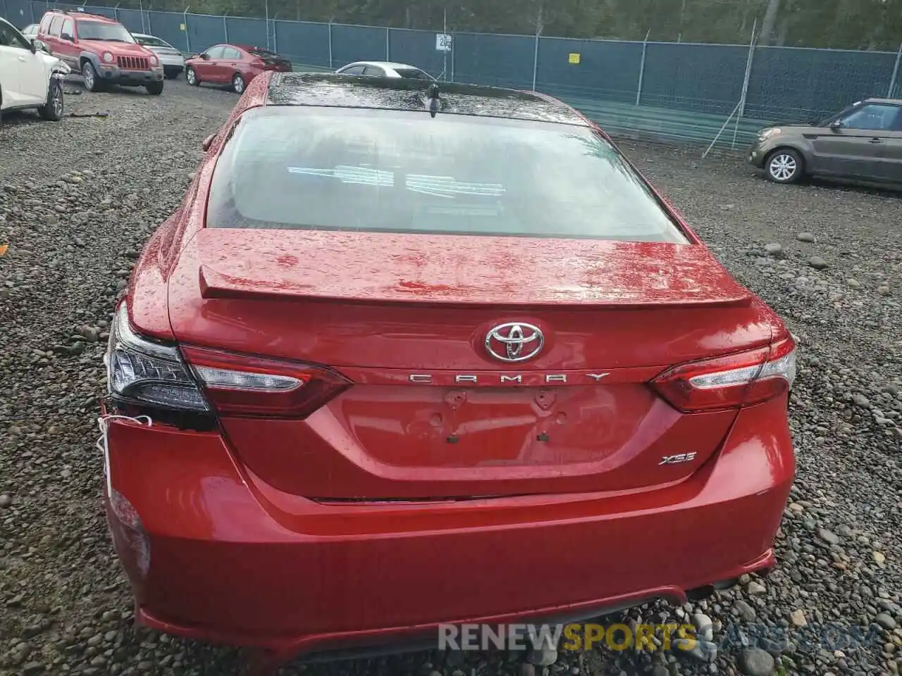 6 Photograph of a damaged car 4T1B61HK2KU293507 TOYOTA CAMRY 2019