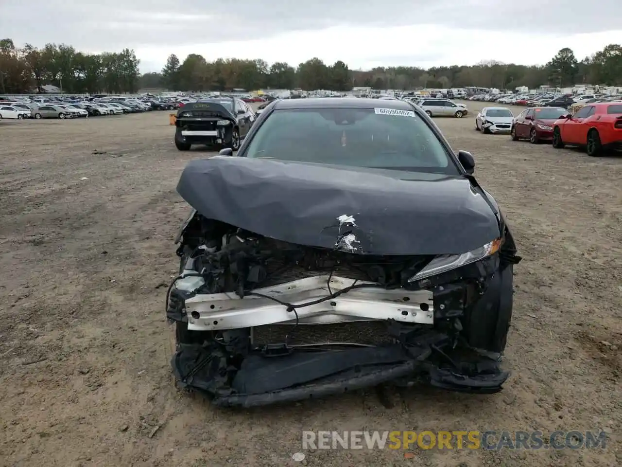 9 Photograph of a damaged car 4T1B61HK2KU296052 TOYOTA CAMRY 2019