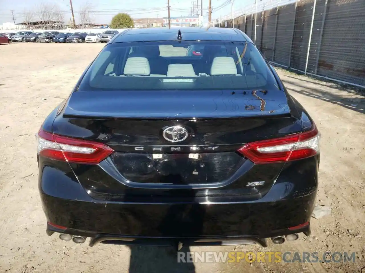 6 Photograph of a damaged car 4T1B61HK2KU719647 TOYOTA CAMRY 2019