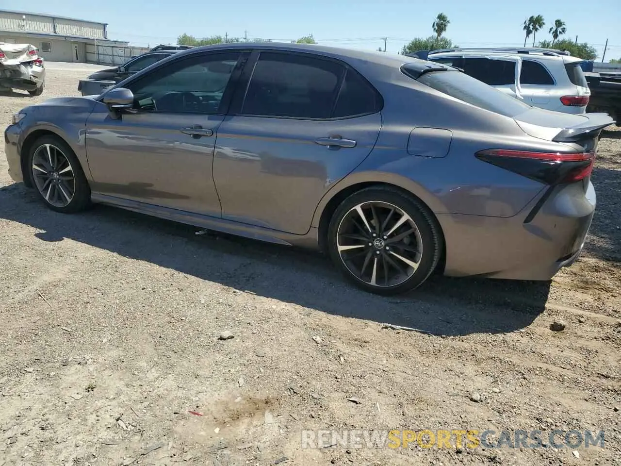 2 Photograph of a damaged car 4T1B61HK2KU735105 TOYOTA CAMRY 2019