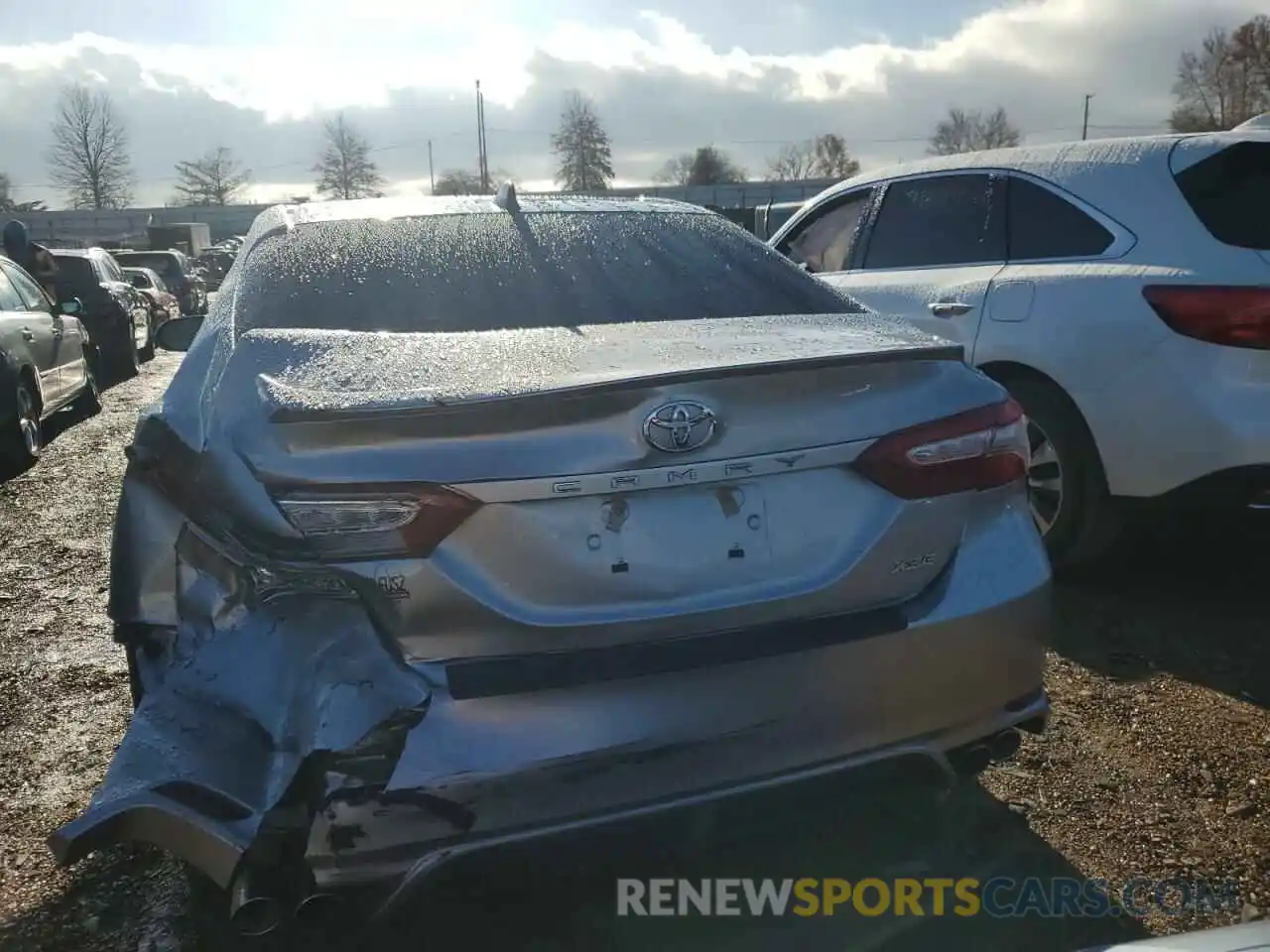 6 Photograph of a damaged car 4T1B61HK2KU755242 TOYOTA CAMRY 2019