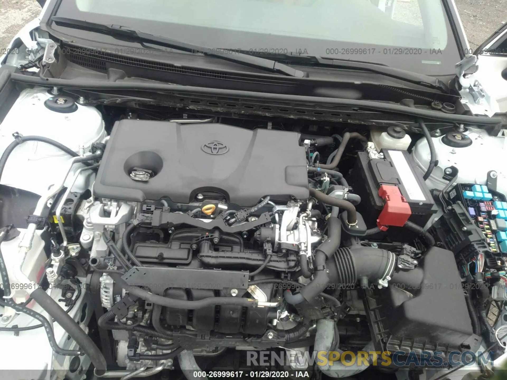 10 Photograph of a damaged car 4T1B61HK2KU763938 TOYOTA CAMRY 2019