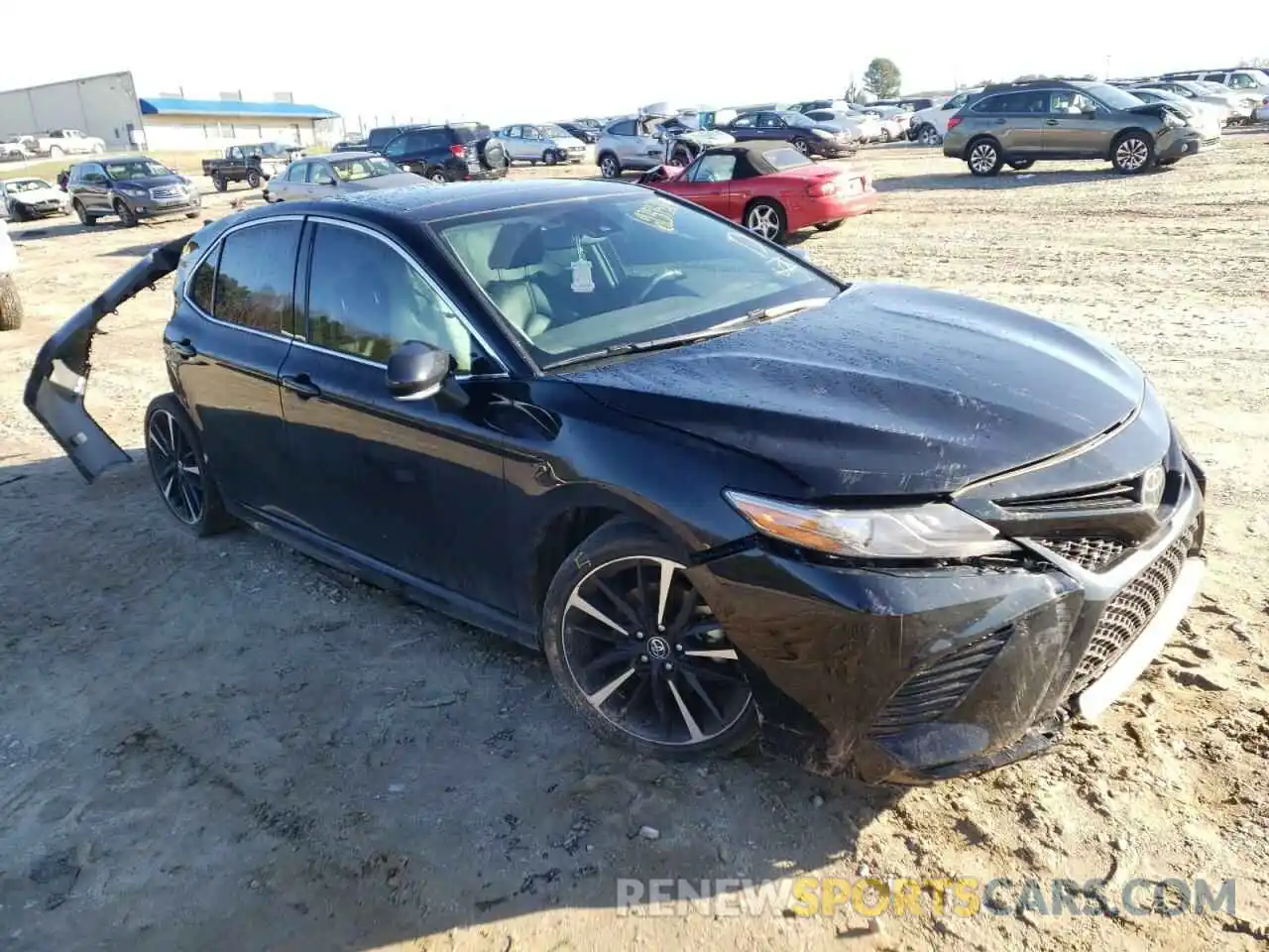 1 Photograph of a damaged car 4T1B61HK2KU771702 TOYOTA CAMRY 2019