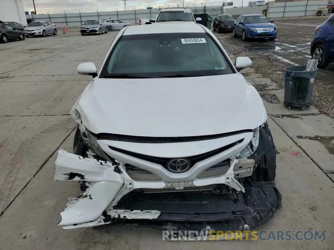 5 Photograph of a damaged car 4T1B61HK2KU780237 TOYOTA CAMRY 2019