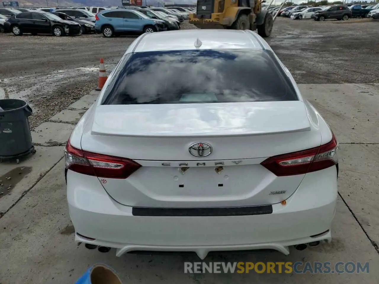 6 Photograph of a damaged car 4T1B61HK2KU780237 TOYOTA CAMRY 2019