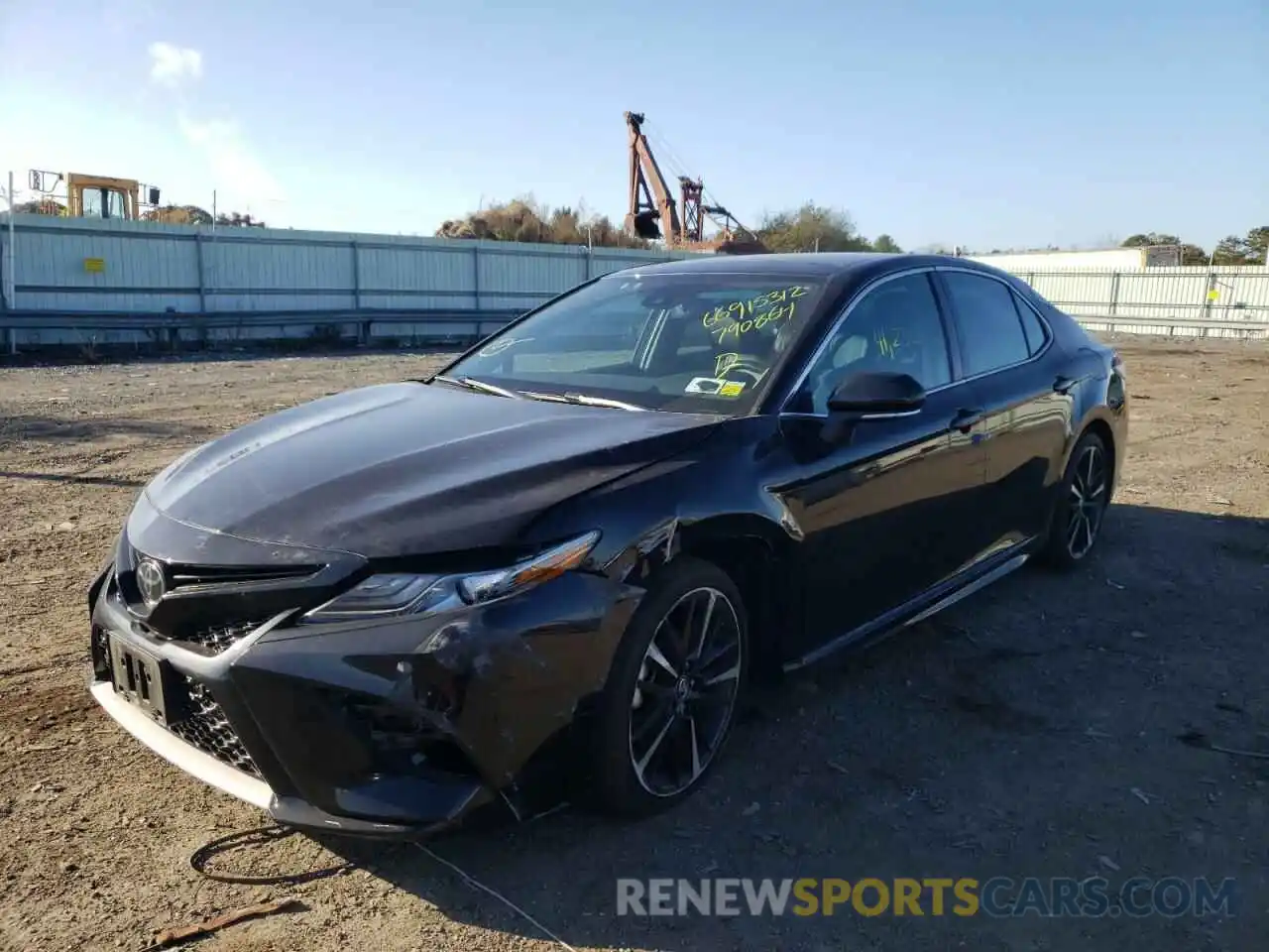 2 Photograph of a damaged car 4T1B61HK2KU790864 TOYOTA CAMRY 2019