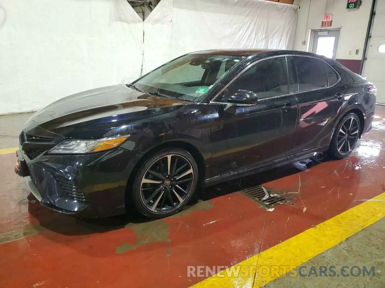 1 Photograph of a damaged car 4T1B61HK3KU169732 TOYOTA CAMRY 2019
