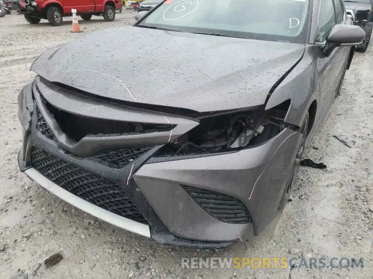 9 Photograph of a damaged car 4T1B61HK3KU178415 TOYOTA CAMRY 2019