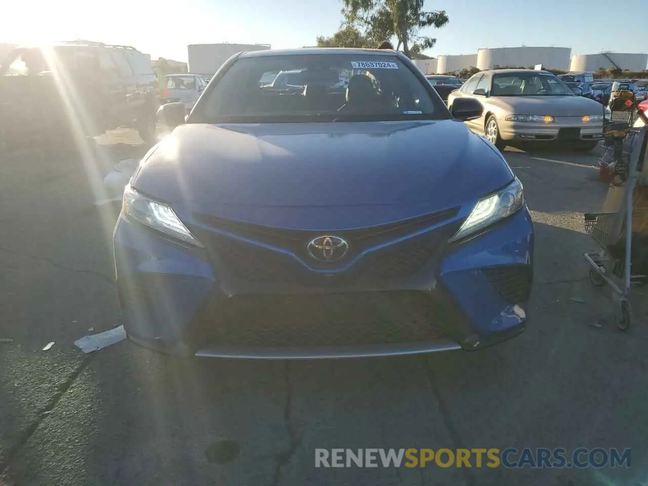 5 Photograph of a damaged car 4T1B61HK3KU219321 TOYOTA CAMRY 2019