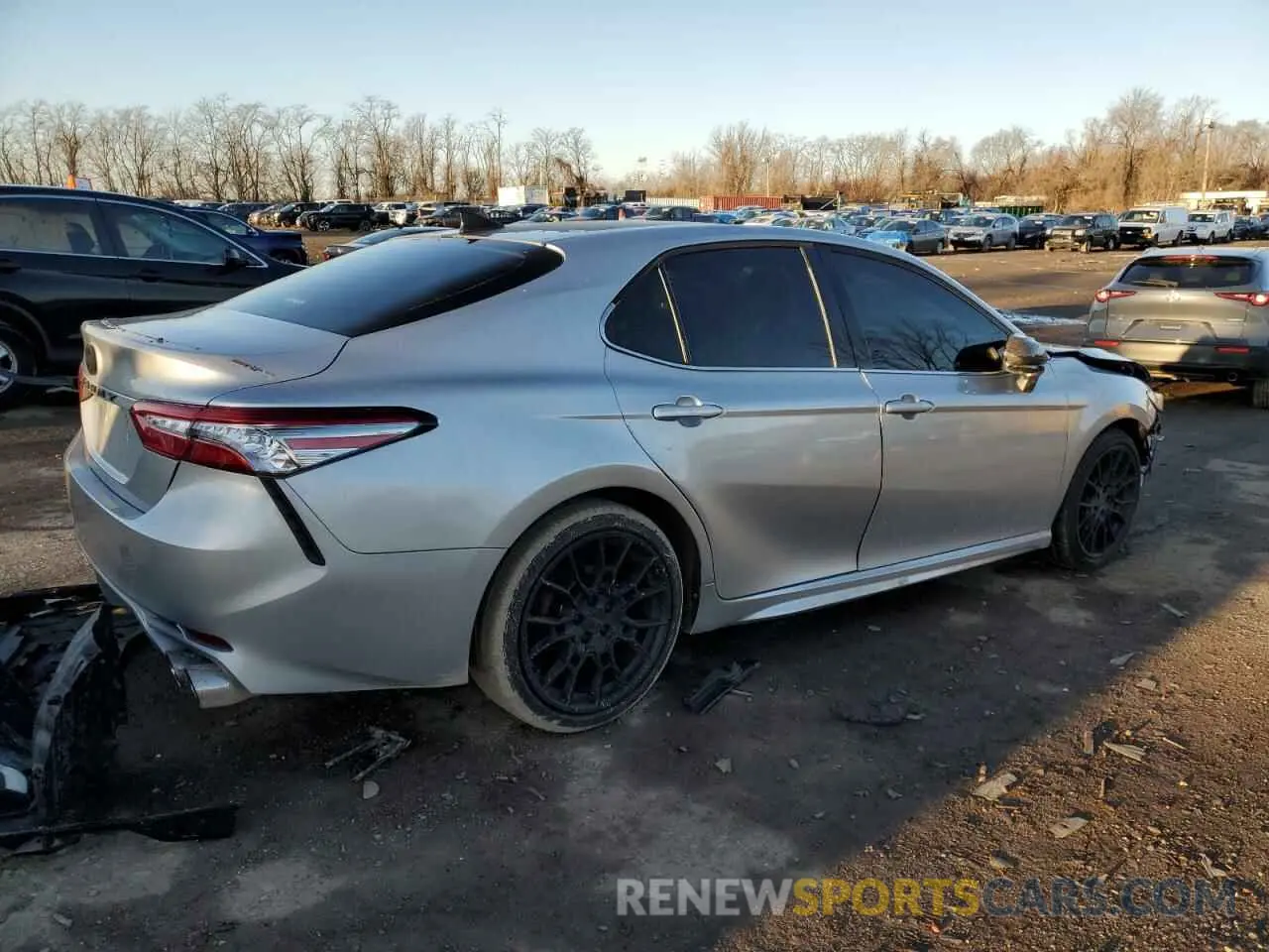 3 Photograph of a damaged car 4T1B61HK3KU227757 TOYOTA CAMRY 2019