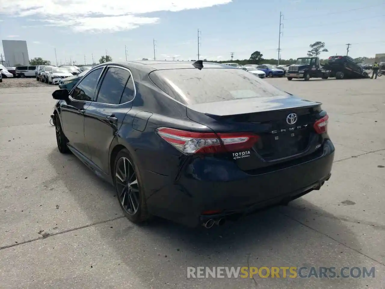 3 Photograph of a damaged car 4T1B61HK3KU258667 TOYOTA CAMRY 2019