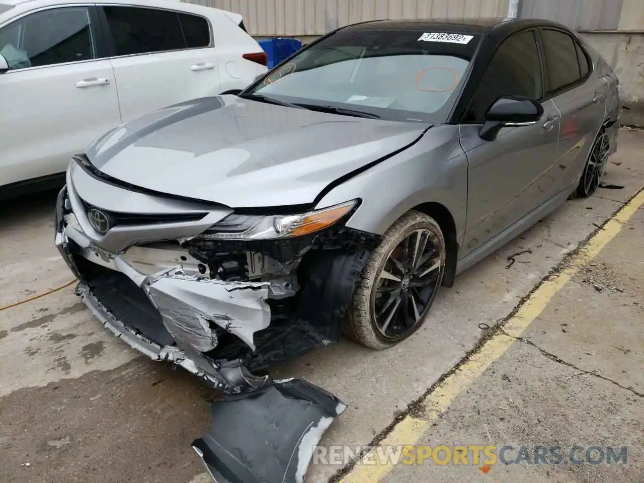 2 Photograph of a damaged car 4T1B61HK3KU269426 TOYOTA CAMRY 2019