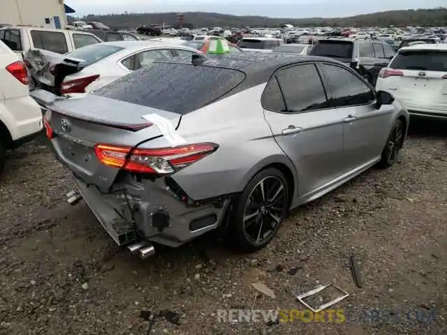 4 Photograph of a damaged car 4T1B61HK3KU296125 TOYOTA CAMRY 2019