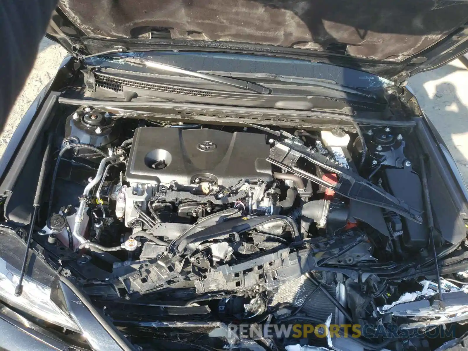 7 Photograph of a damaged car 4T1B61HK3KU742578 TOYOTA CAMRY 2019