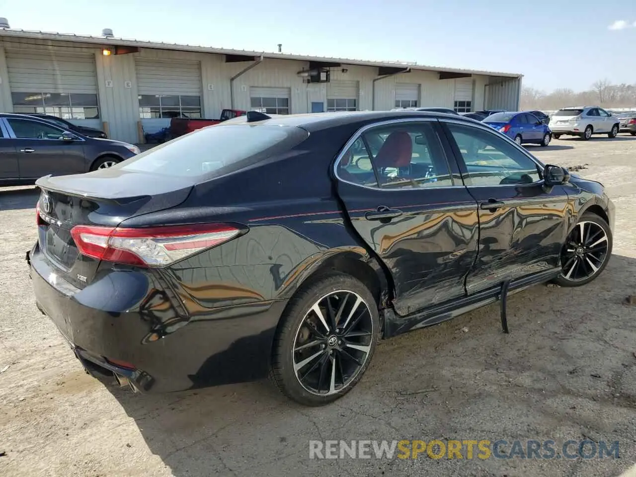 3 Photograph of a damaged car 4T1B61HK3KU764158 TOYOTA CAMRY 2019