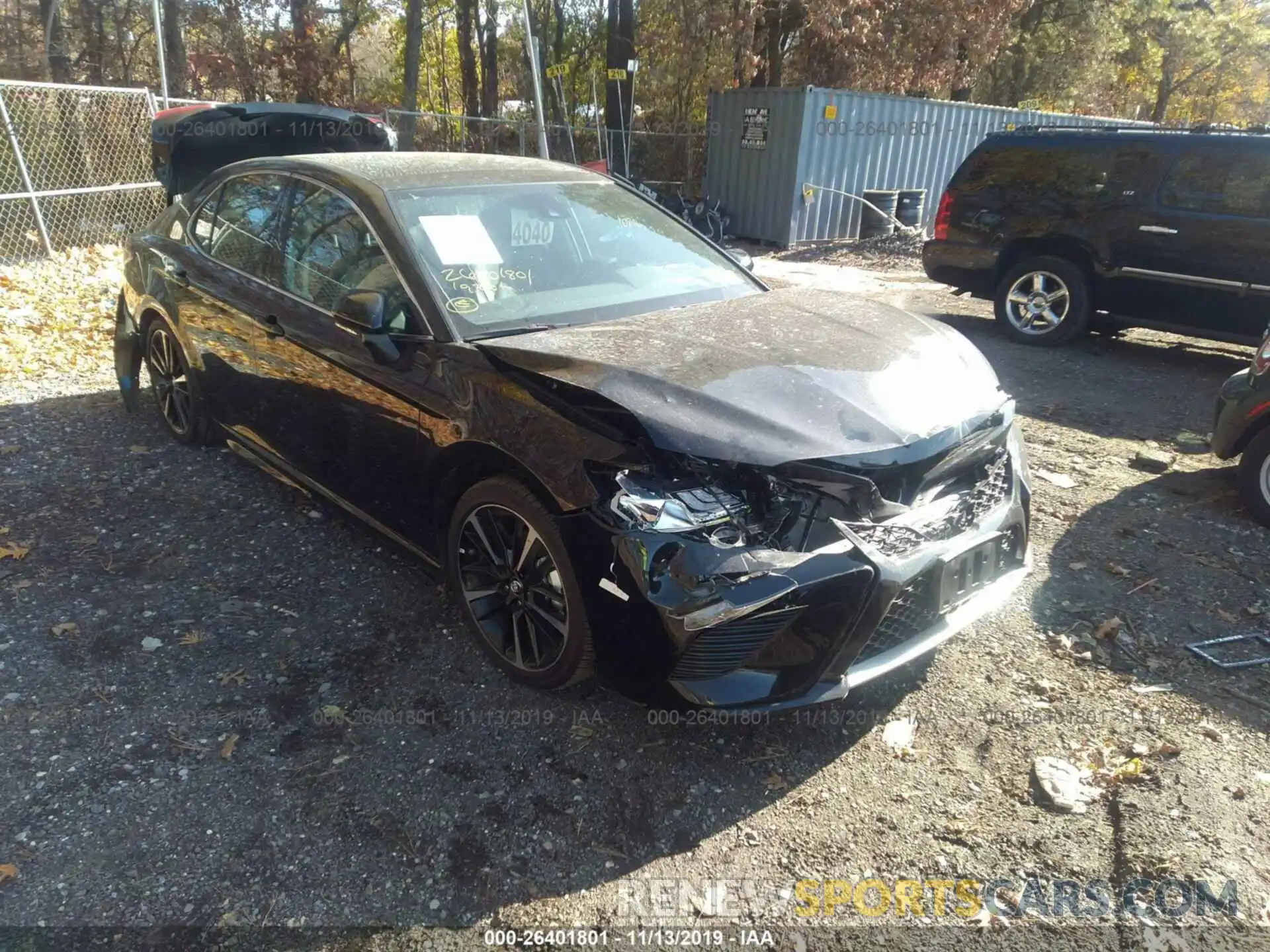 1 Photograph of a damaged car 4T1B61HK3KU780831 TOYOTA CAMRY 2019