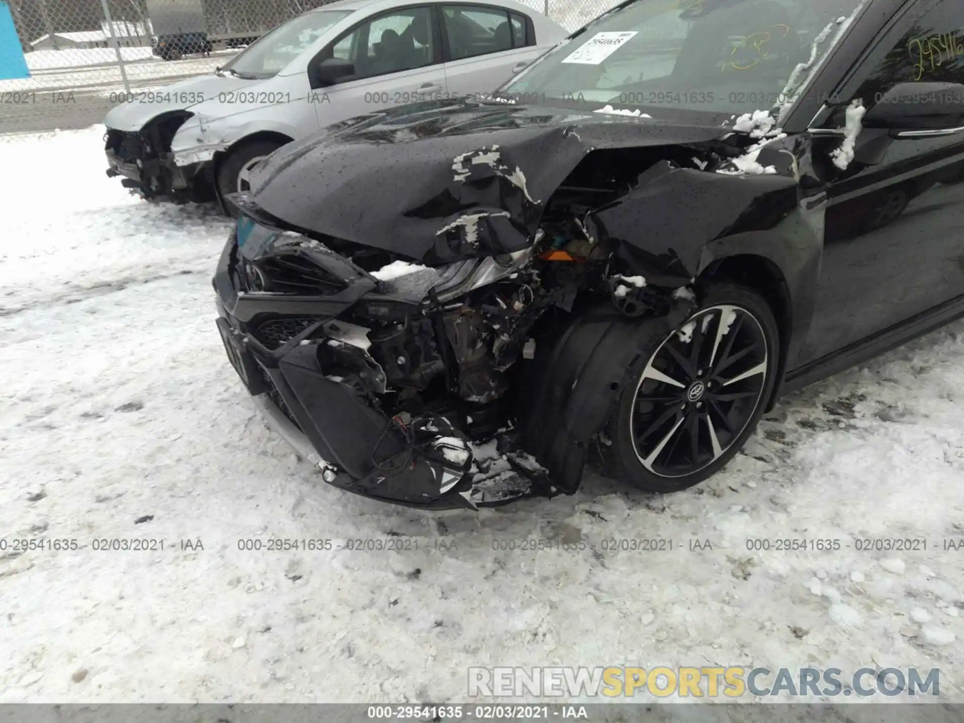 6 Photograph of a damaged car 4T1B61HK3KU807509 TOYOTA CAMRY 2019