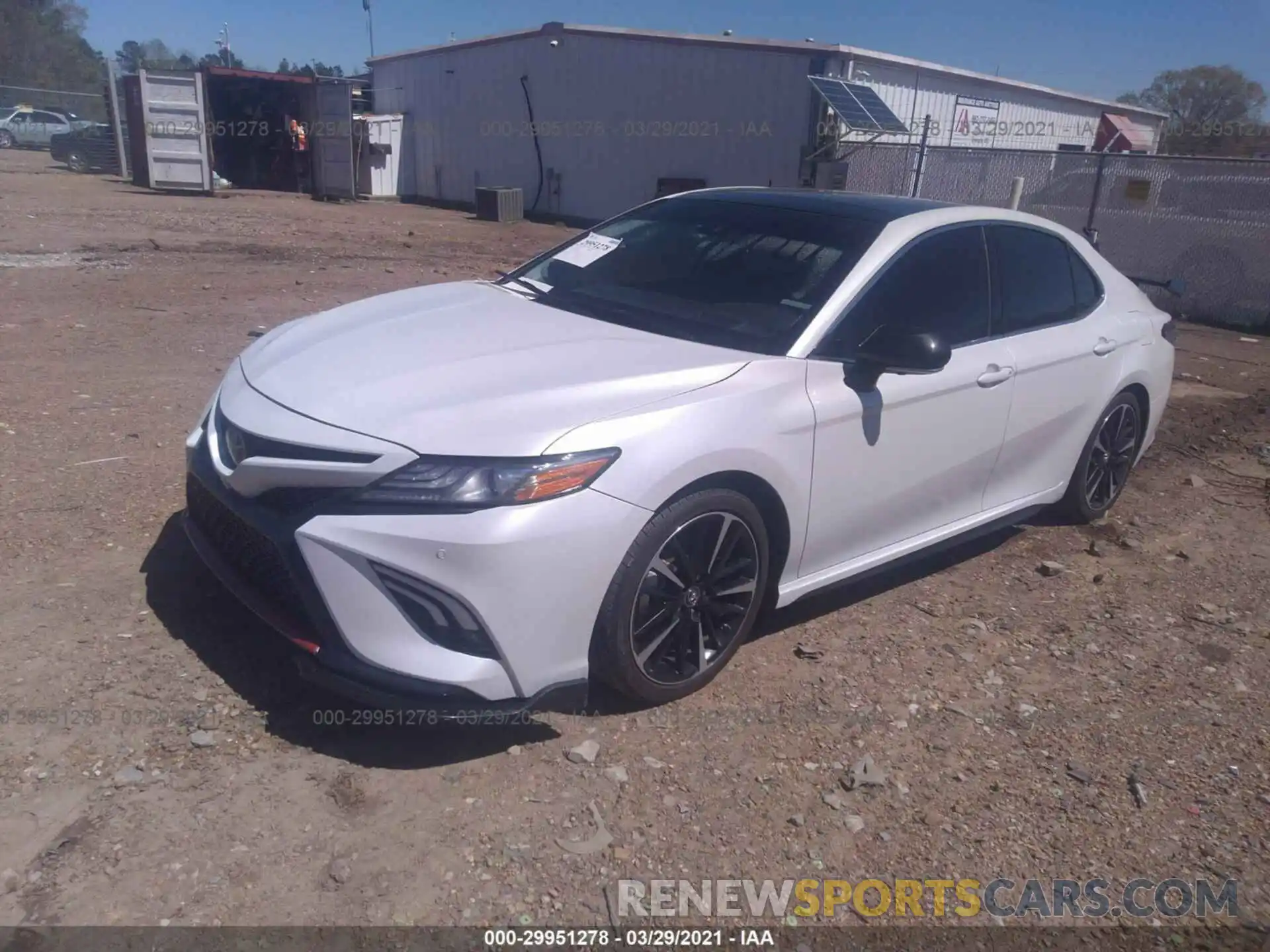 2 Photograph of a damaged car 4T1B61HK3KU818834 TOYOTA CAMRY 2019