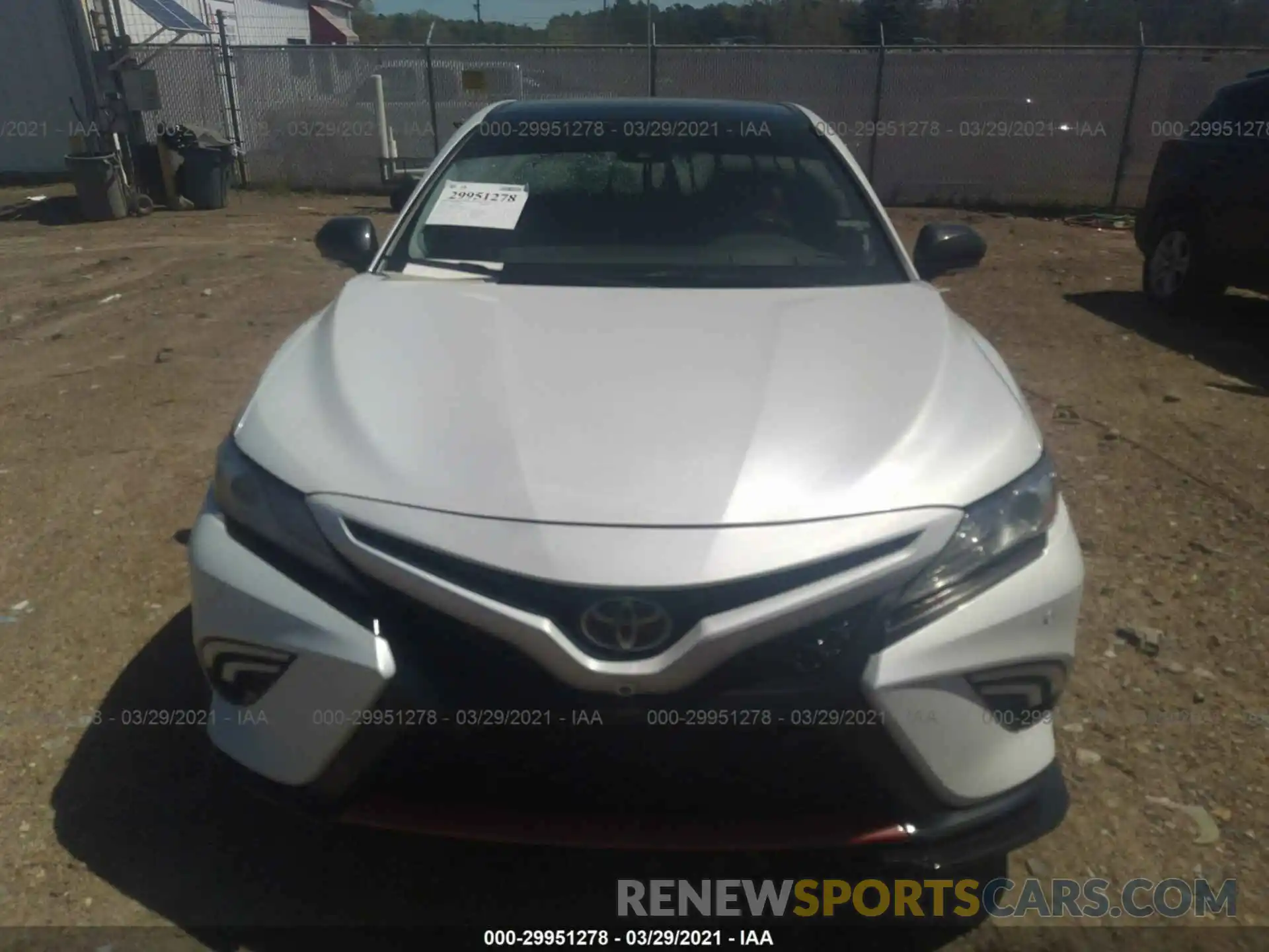 6 Photograph of a damaged car 4T1B61HK3KU818834 TOYOTA CAMRY 2019