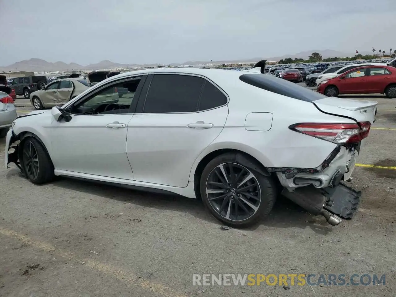 2 Photograph of a damaged car 4T1B61HK3KU839389 TOYOTA CAMRY 2019