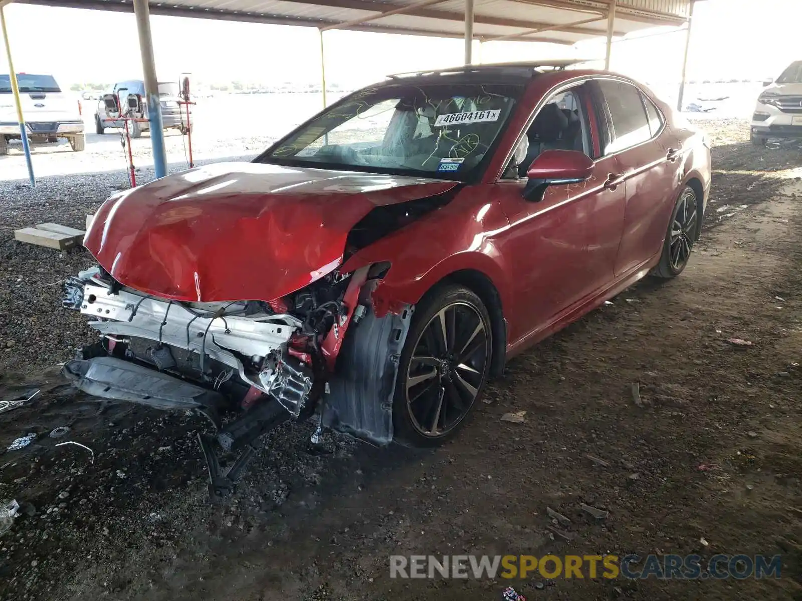 2 Photograph of a damaged car 4T1B61HK4KU179010 TOYOTA CAMRY 2019