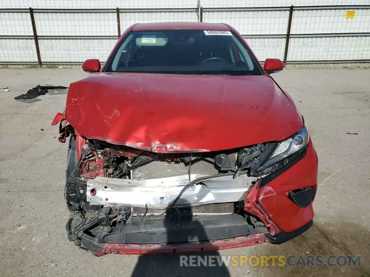 5 Photograph of a damaged car 4T1B61HK4KU201295 TOYOTA CAMRY 2019