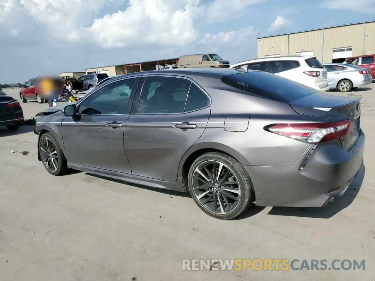 2 Photograph of a damaged car 4T1B61HK4KU226603 TOYOTA CAMRY 2019