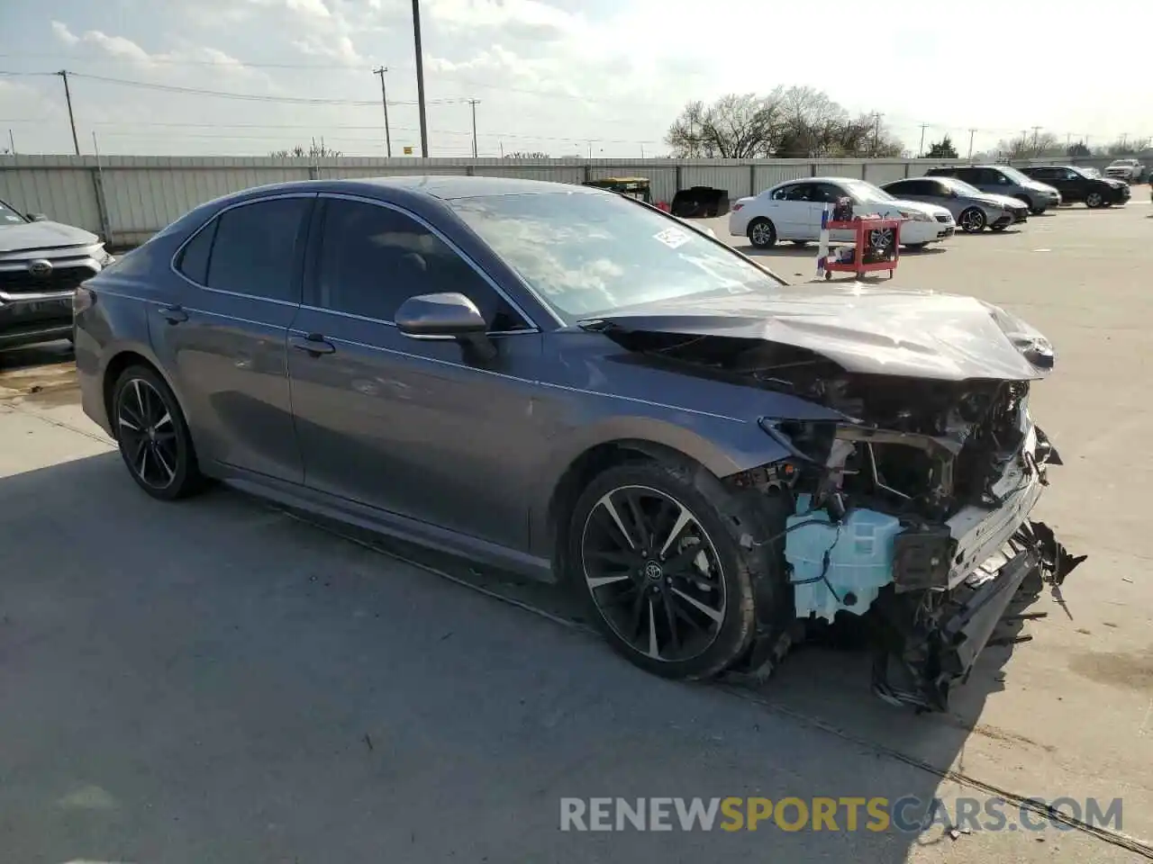 4 Photograph of a damaged car 4T1B61HK4KU226603 TOYOTA CAMRY 2019