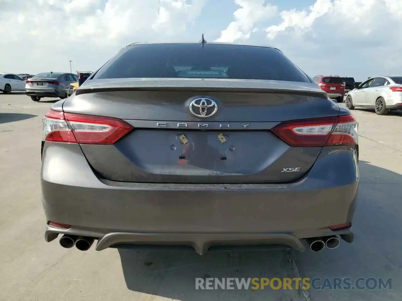 6 Photograph of a damaged car 4T1B61HK4KU226603 TOYOTA CAMRY 2019