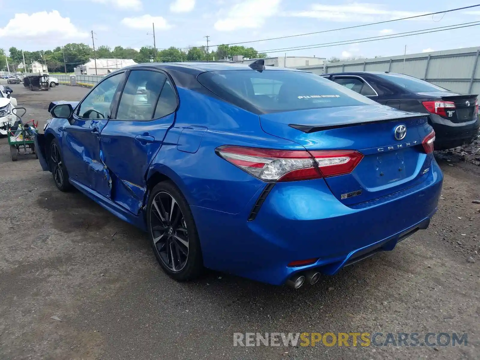 3 Photograph of a damaged car 4T1B61HK4KU238086 TOYOTA CAMRY 2019