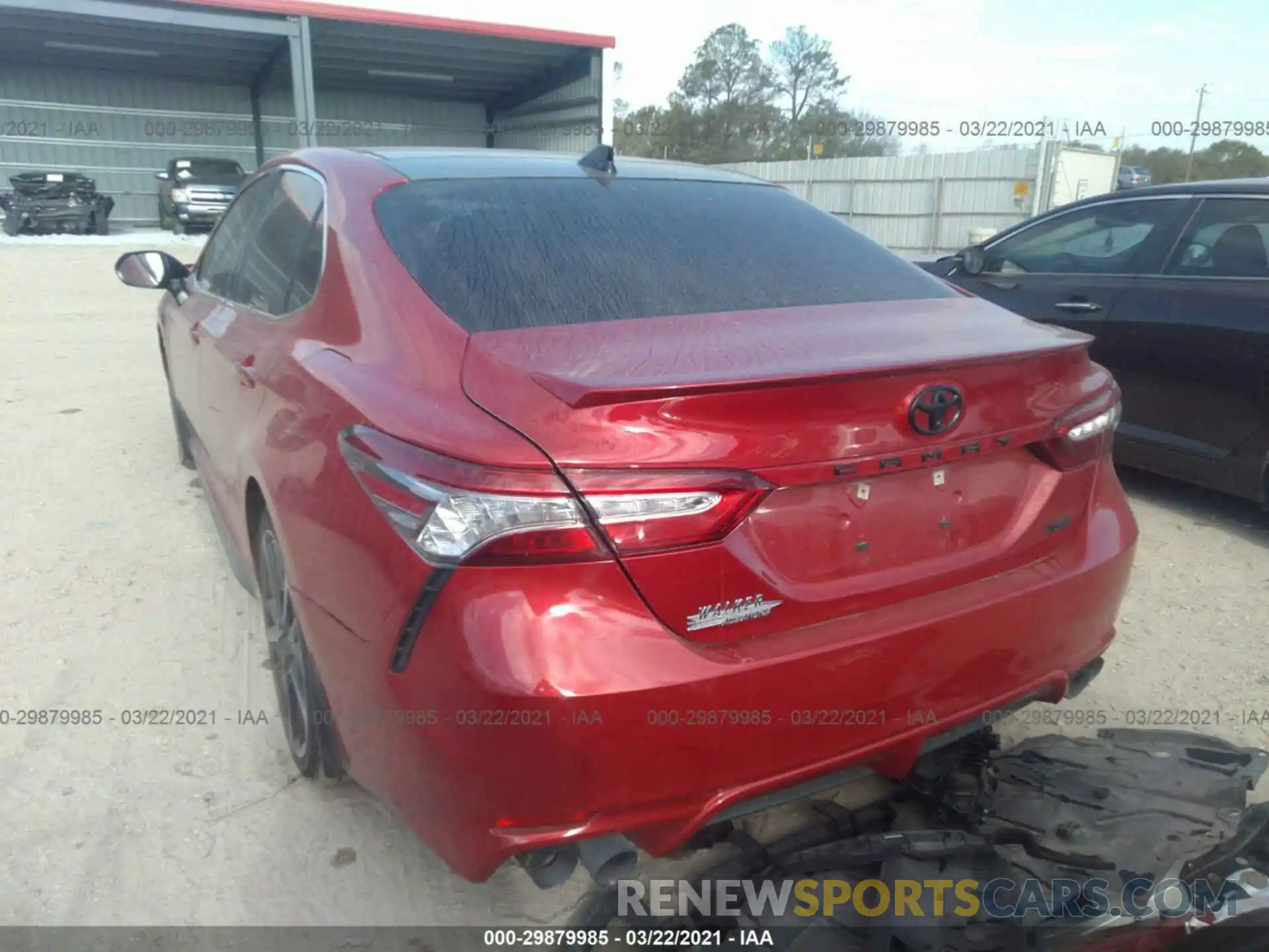 3 Photograph of a damaged car 4T1B61HK4KU294514 TOYOTA CAMRY 2019