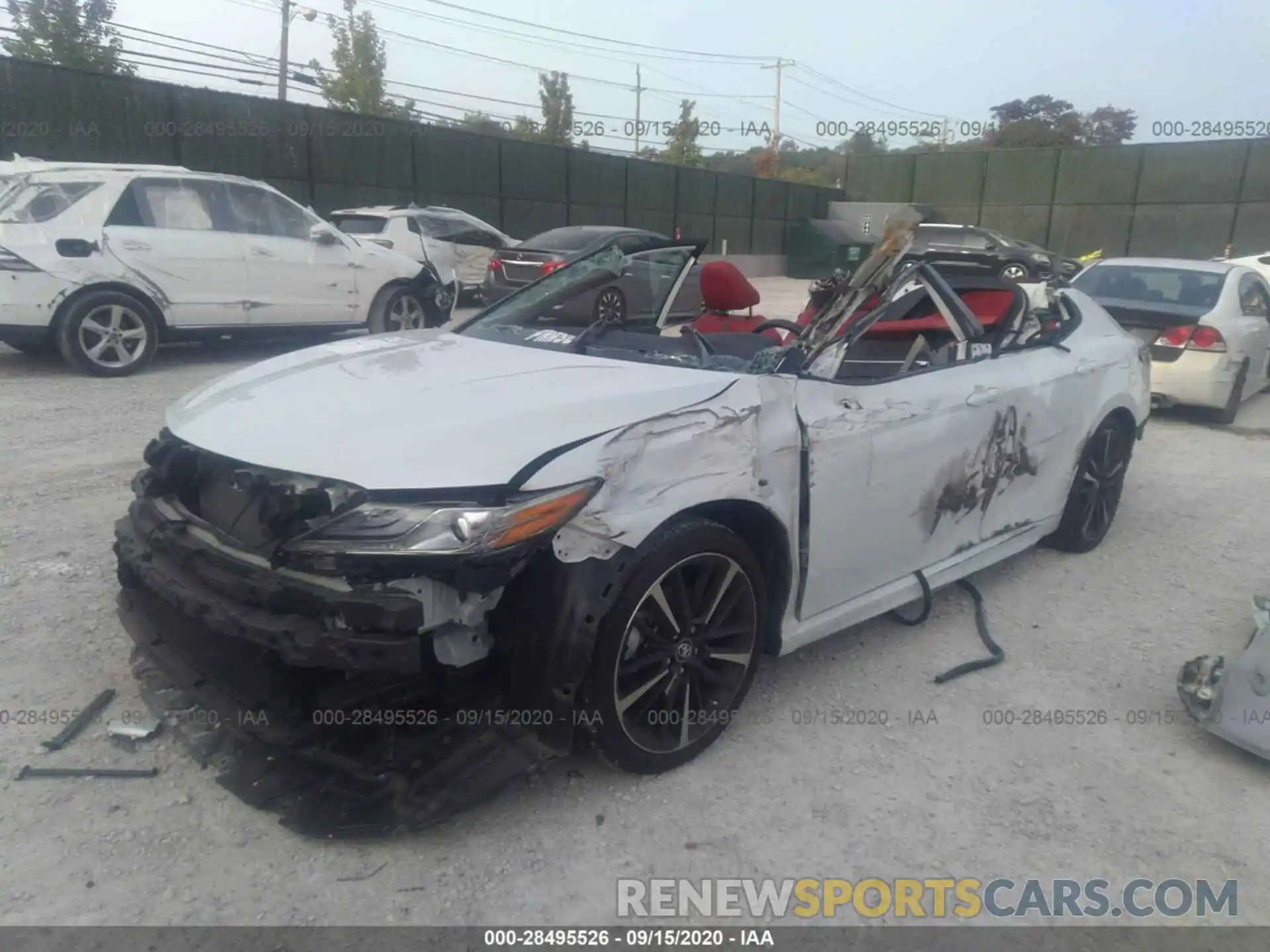 2 Photograph of a damaged car 4T1B61HK4KU299289 TOYOTA CAMRY 2019