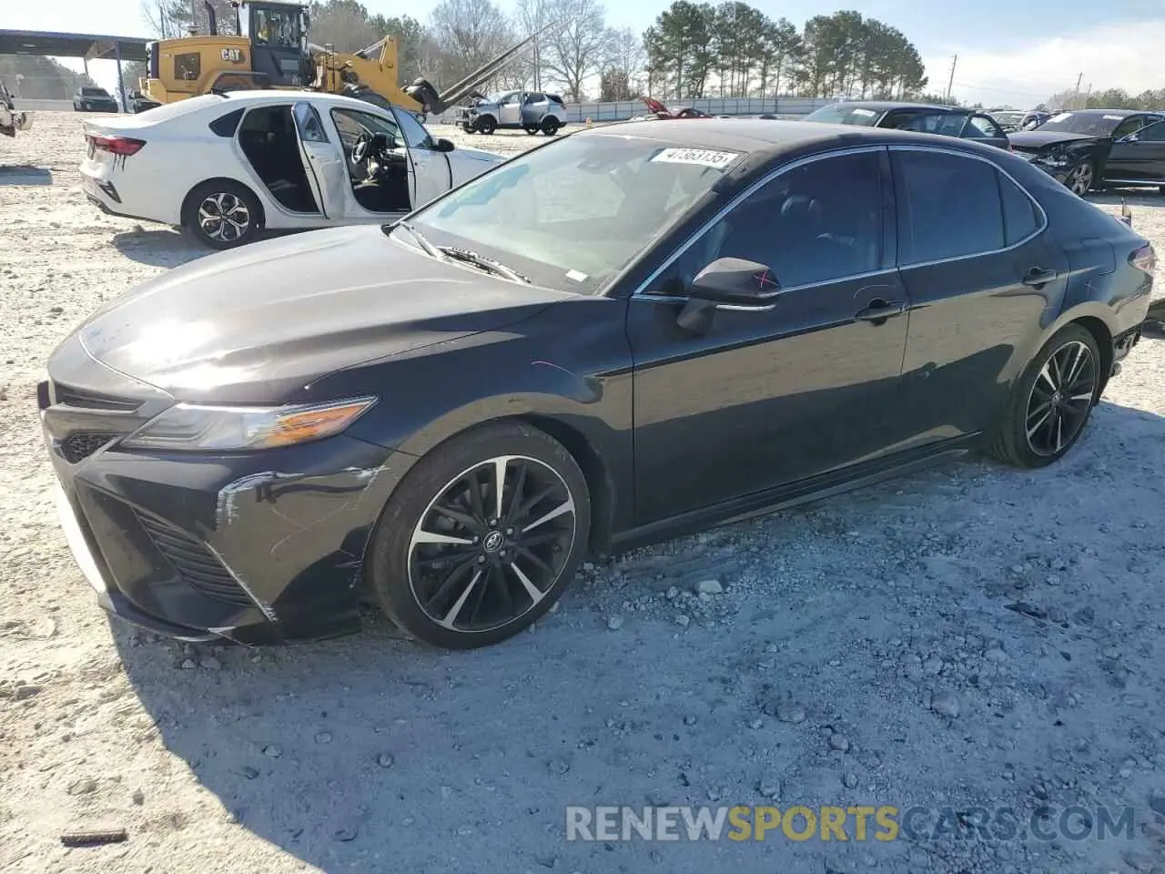1 Photograph of a damaged car 4T1B61HK4KU769160 TOYOTA CAMRY 2019