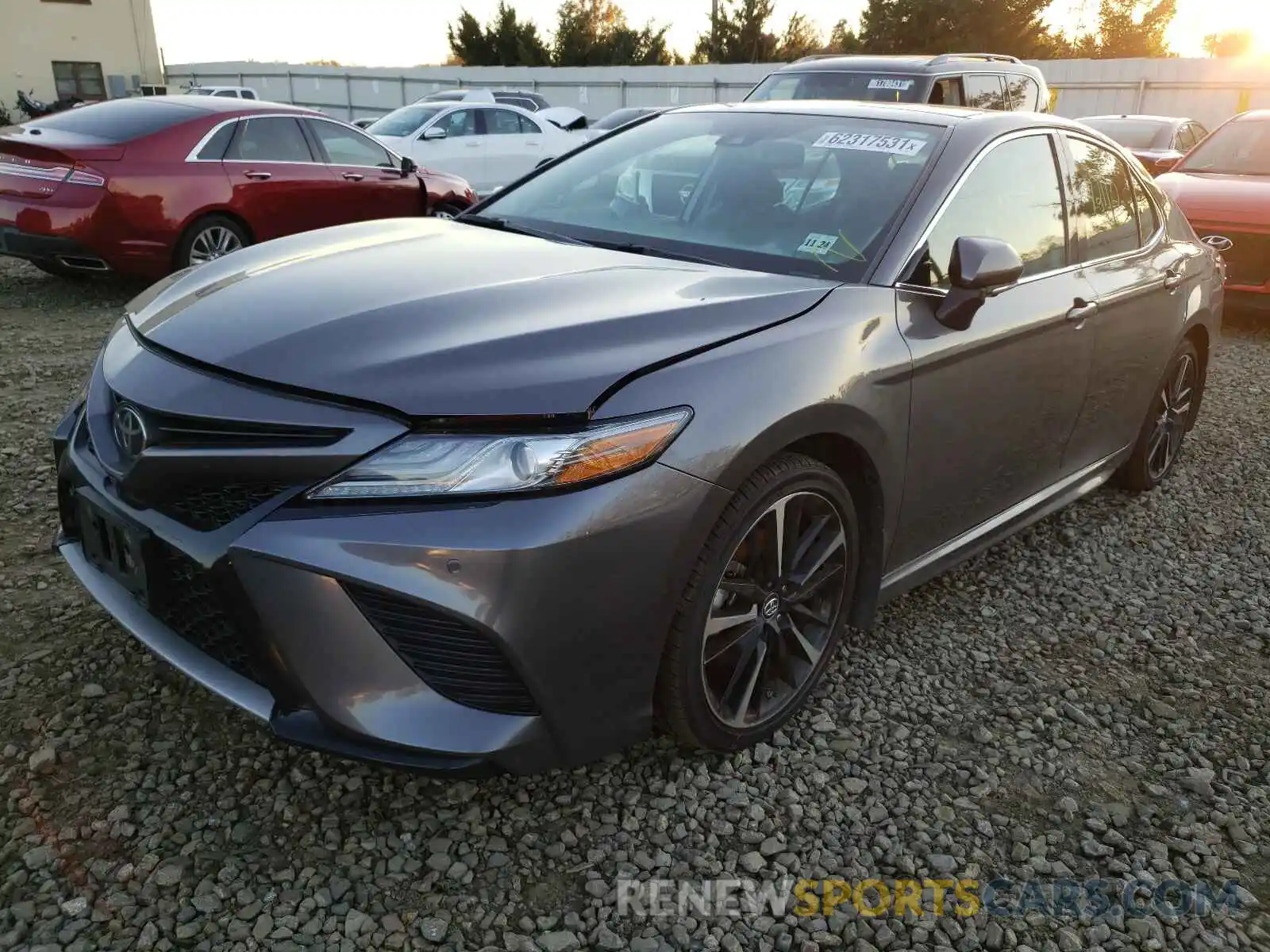 2 Photograph of a damaged car 4T1B61HK4KU834038 TOYOTA CAMRY 2019