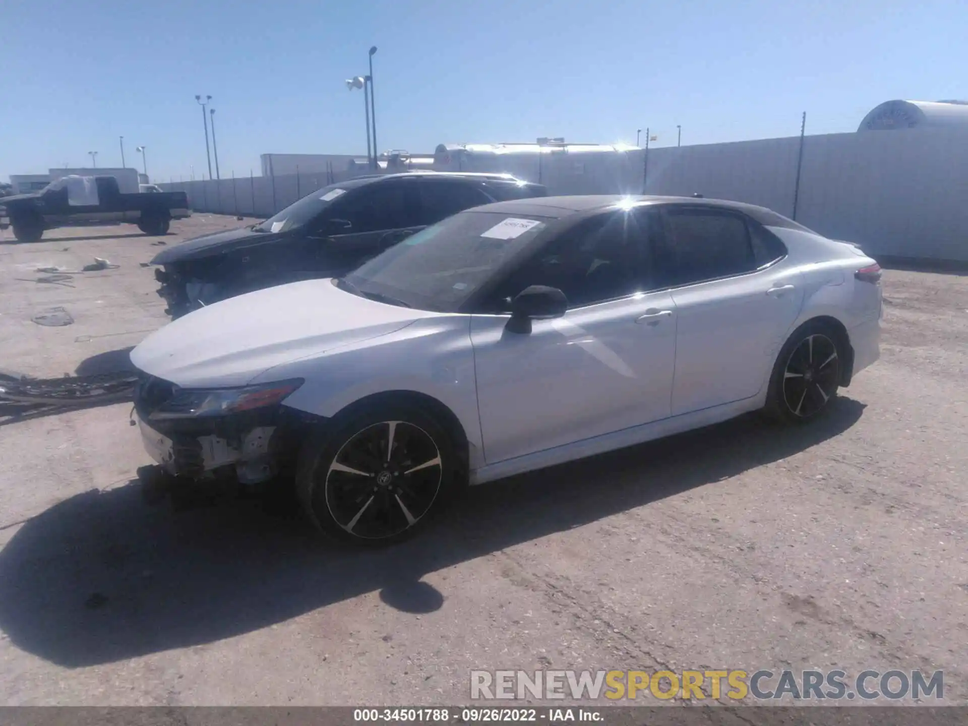 2 Photograph of a damaged car 4T1B61HK5KU174169 TOYOTA CAMRY 2019