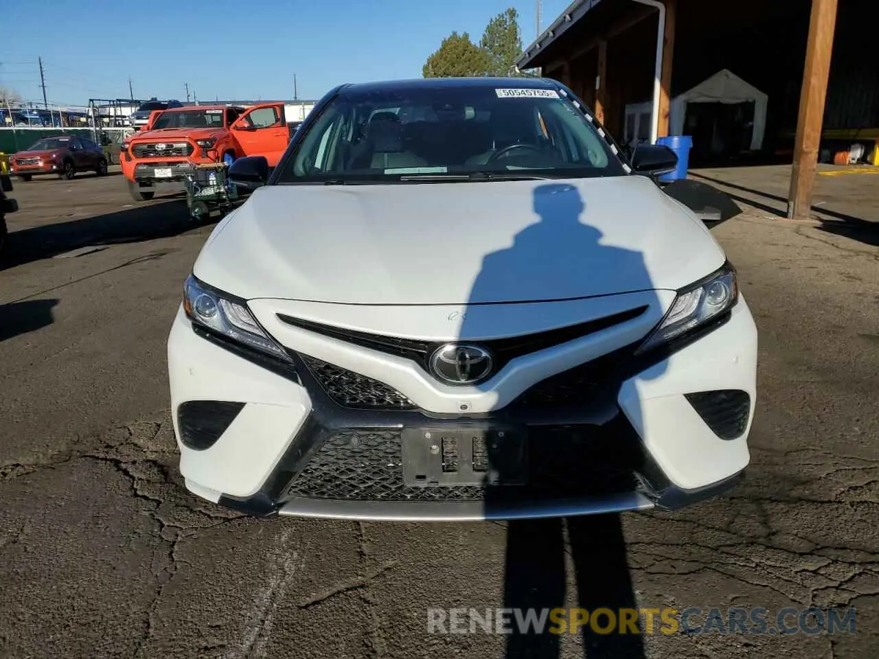 5 Photograph of a damaged car 4T1B61HK5KU230532 TOYOTA CAMRY 2019