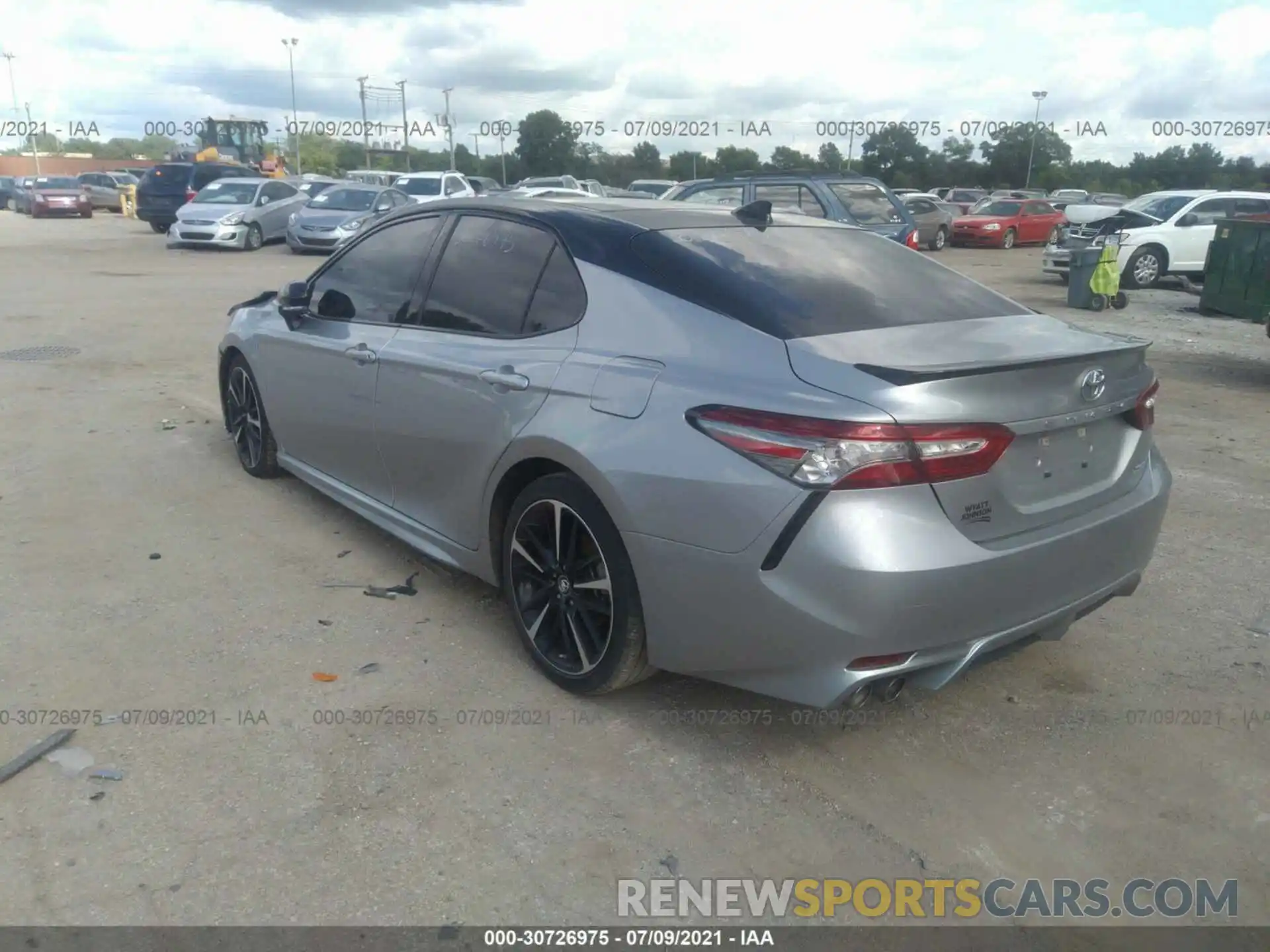 3 Photograph of a damaged car 4T1B61HK5KU239344 TOYOTA CAMRY 2019