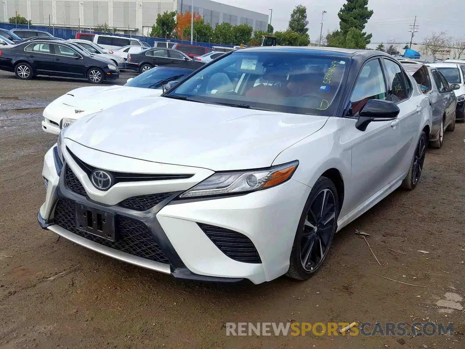 2 Photograph of a damaged car 4T1B61HK5KU253244 TOYOTA CAMRY 2019