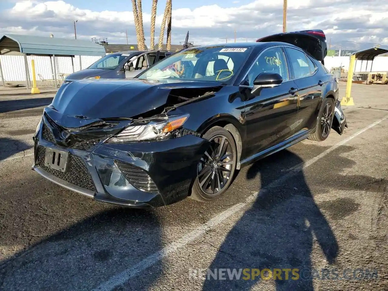 2 Photograph of a damaged car 4T1B61HK5KU264406 TOYOTA CAMRY 2019