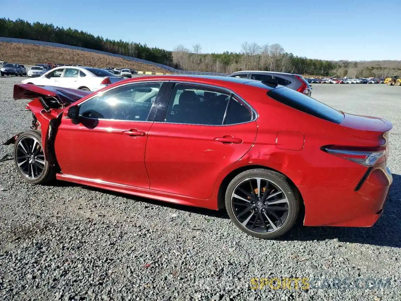 2 Photograph of a damaged car 4T1B61HK5KU269895 TOYOTA CAMRY 2019