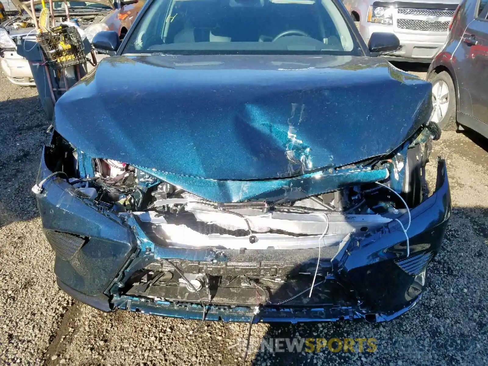 9 Photograph of a damaged car 4T1B61HK5KU278841 TOYOTA CAMRY 2019