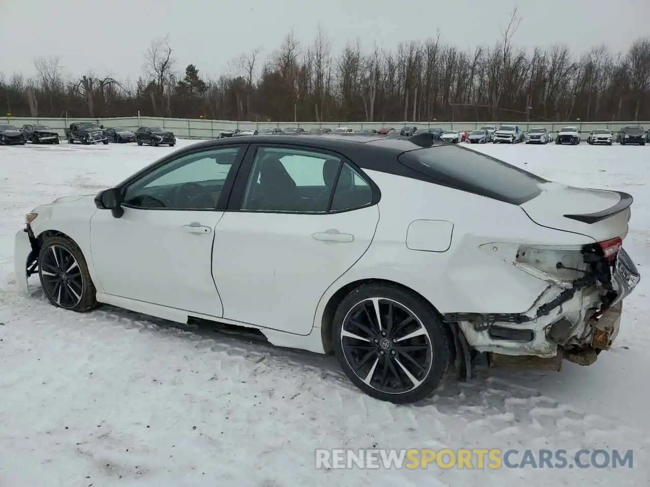 2 Photograph of a damaged car 4T1B61HK5KU292903 TOYOTA CAMRY 2019