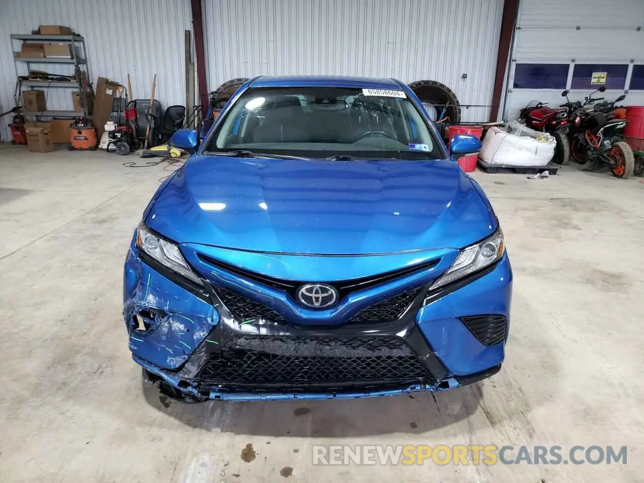 5 Photograph of a damaged car 4T1B61HK5KU295297 TOYOTA CAMRY 2019