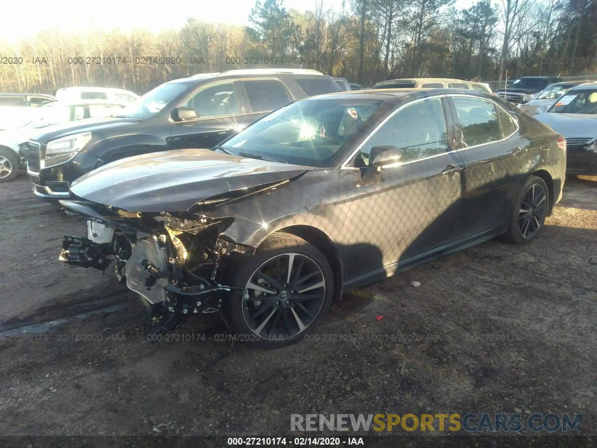 2 Photograph of a damaged car 4T1B61HK5KU298233 TOYOTA CAMRY 2019