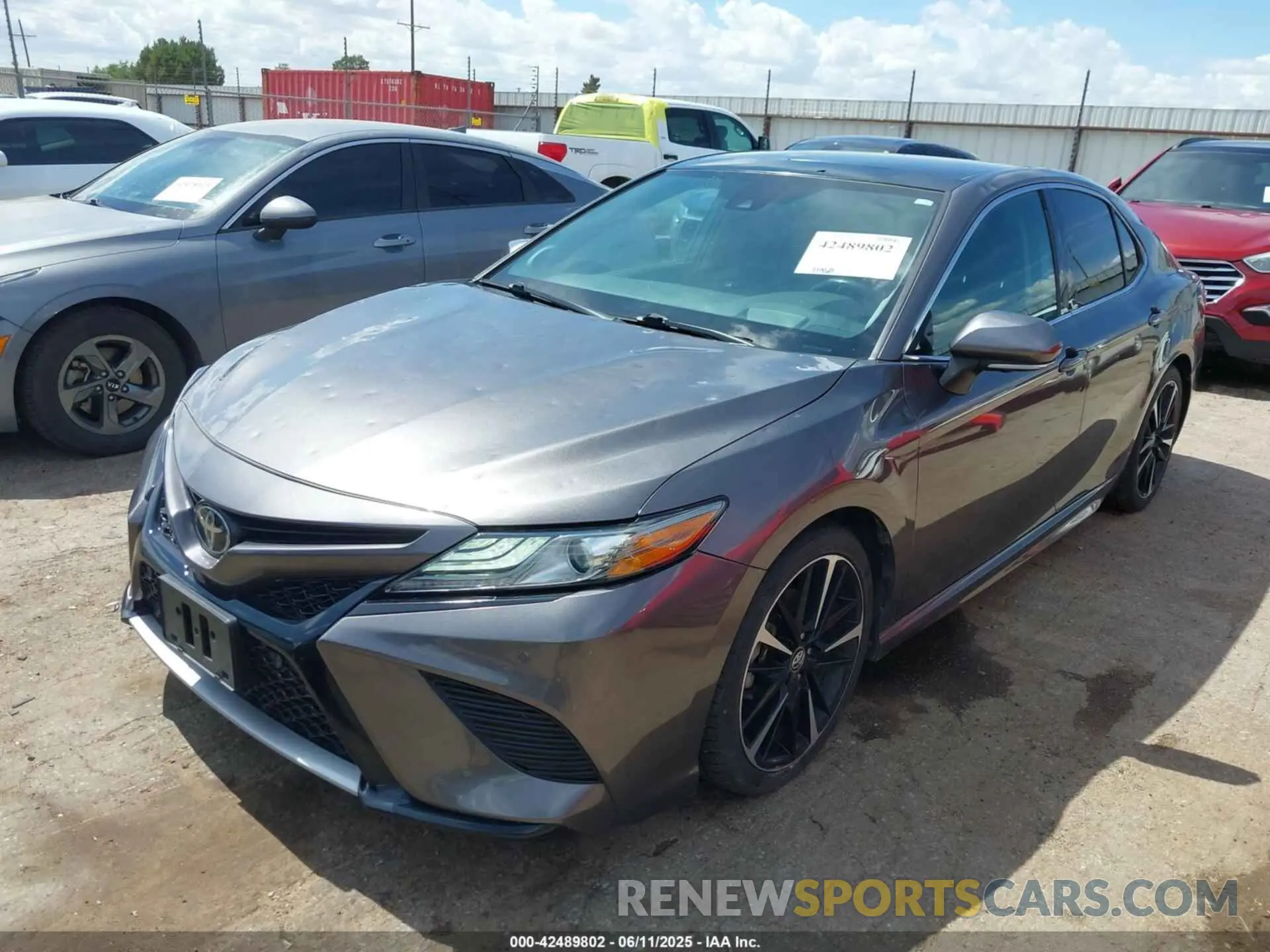 2 Photograph of a damaged car 4T1B61HK5KU697580 TOYOTA CAMRY 2019