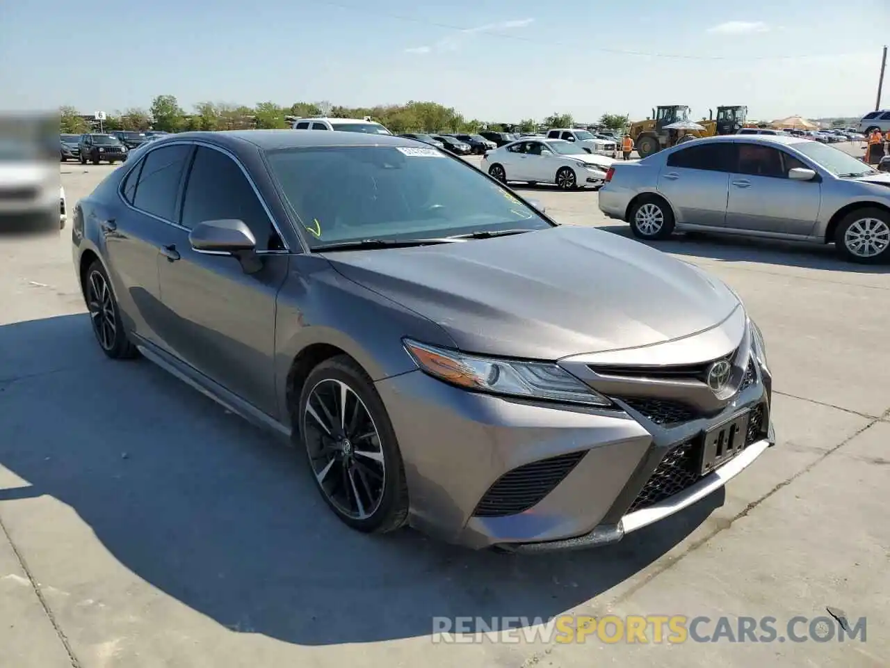 1 Photograph of a damaged car 4T1B61HK5KU710828 TOYOTA CAMRY 2019